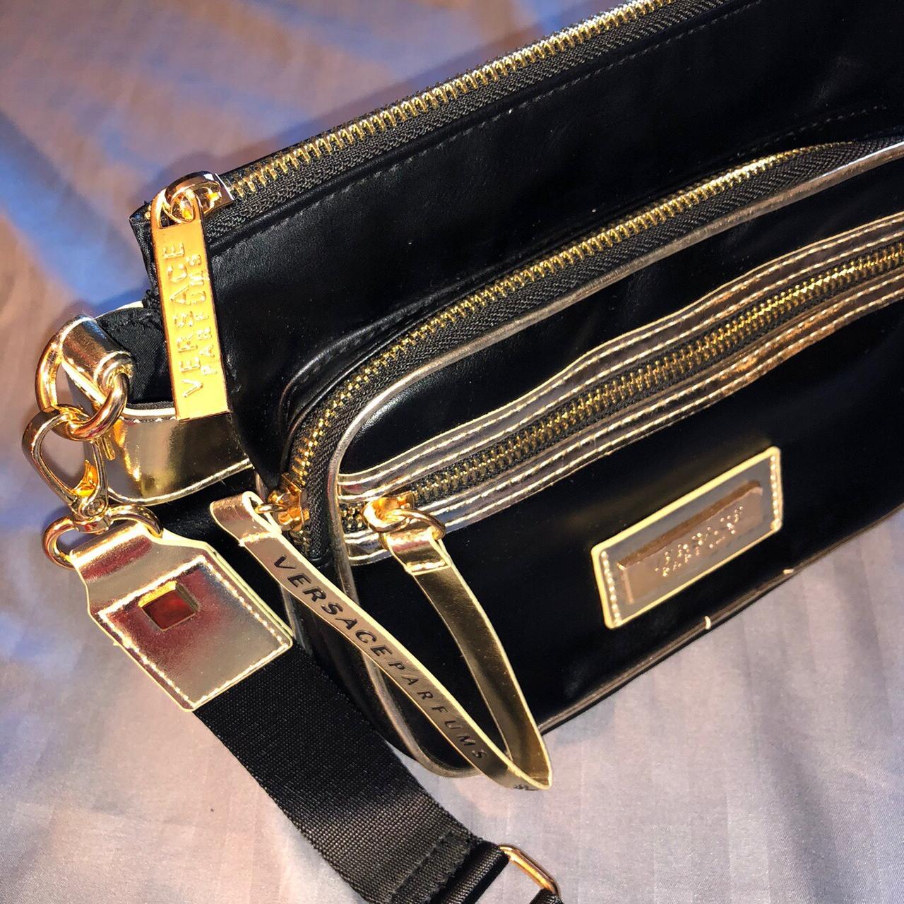 READ SHOP POLICIES. NWT Versace Parfums crossbody... - Depop