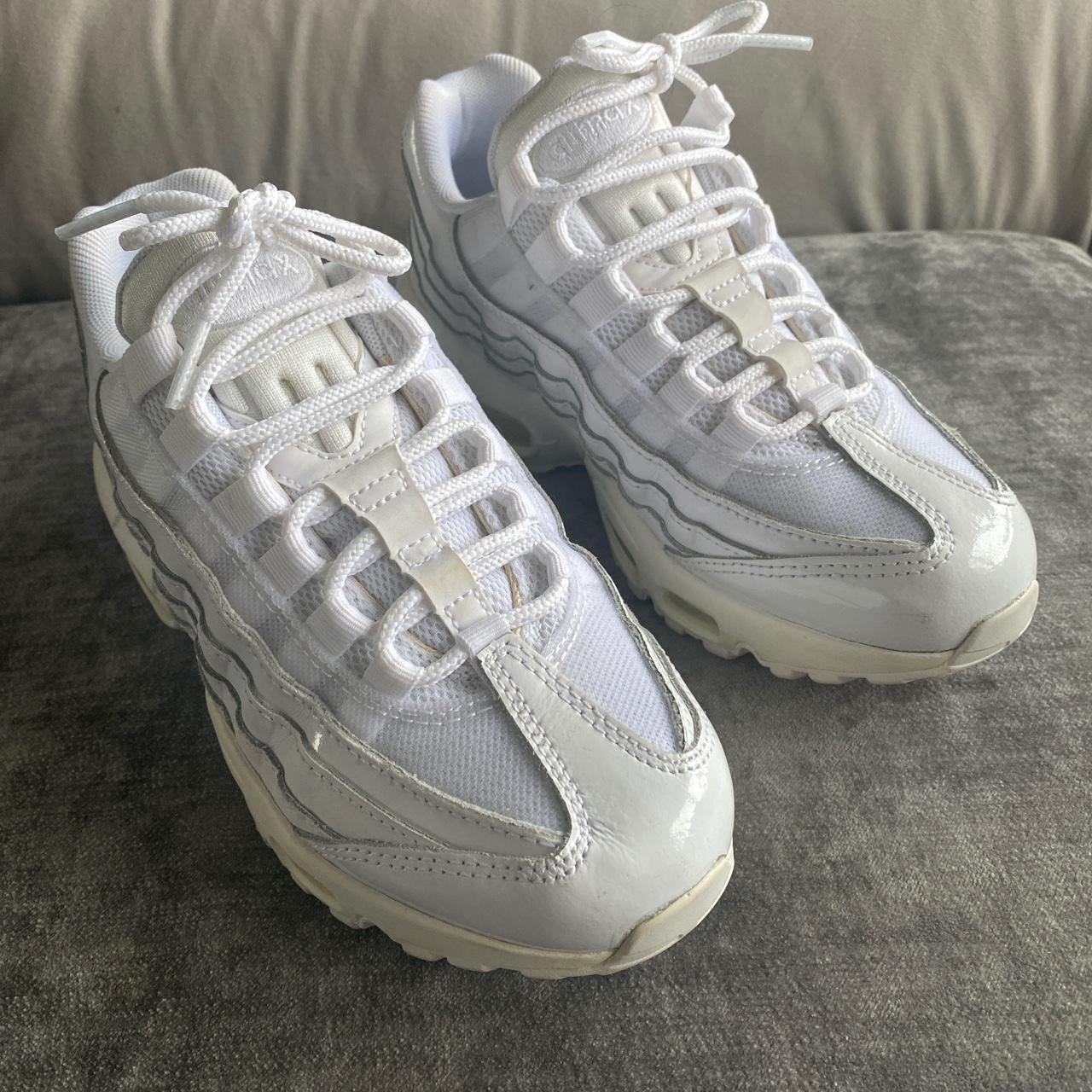 Air max 95 hot sale womens all white