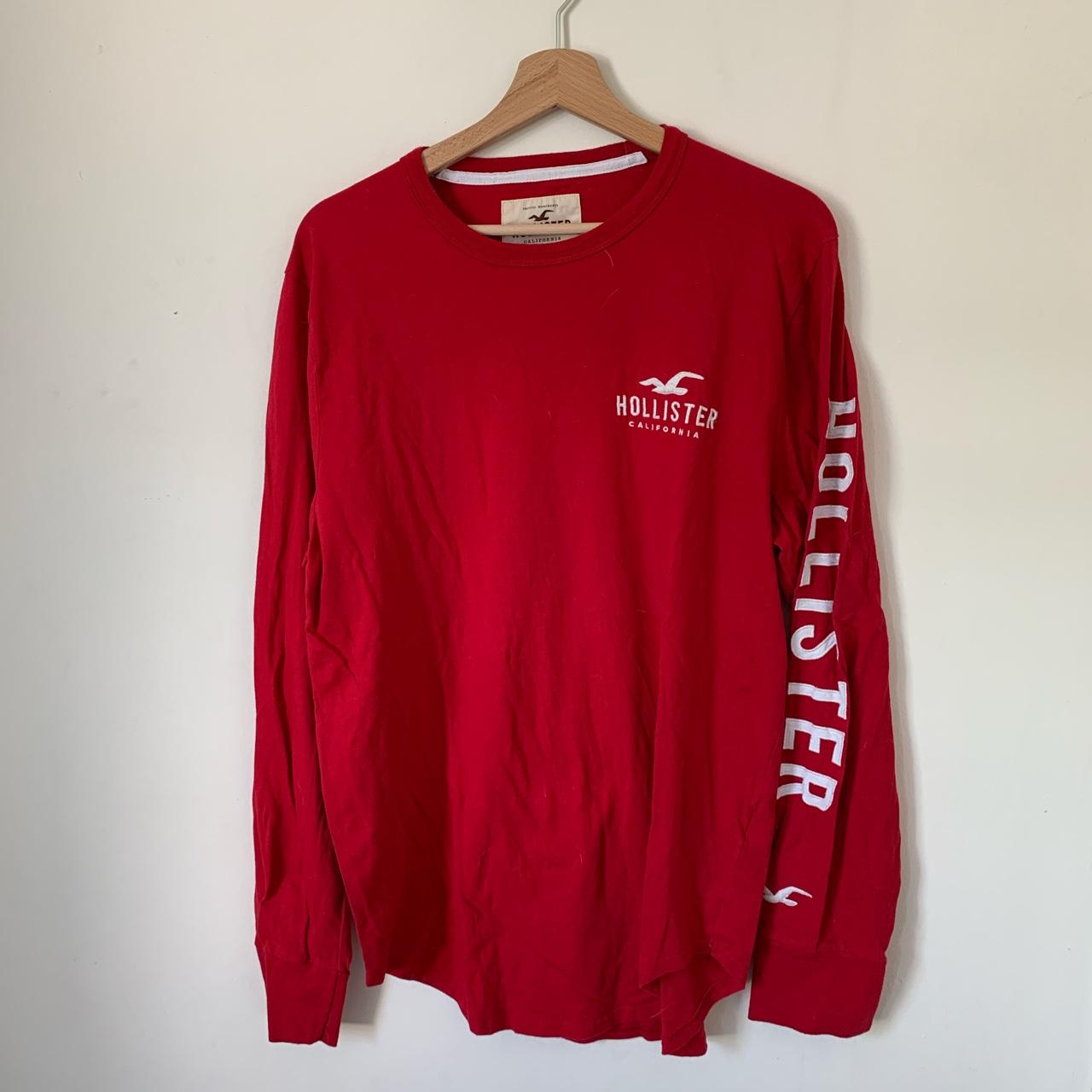 Hollister Branded T shirt ( item code - HO/RED)