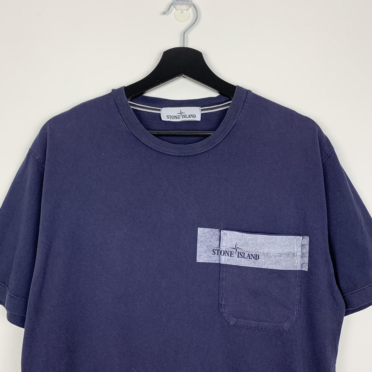 Stone island pocket on sale tee