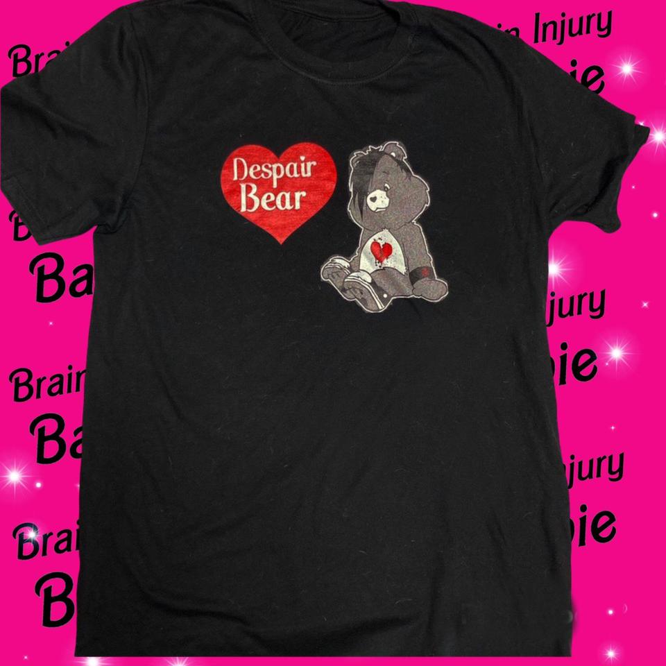 Supreme I'm Not Sorry Bear Punk Emo T-Shirt Size: - Depop