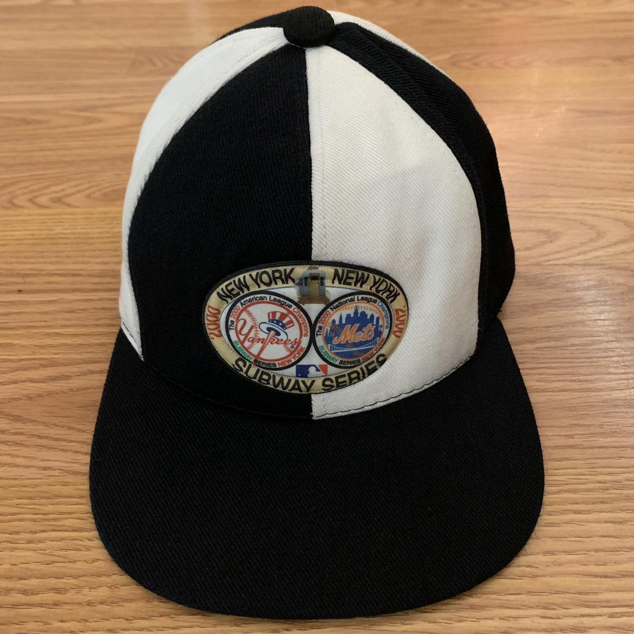 Rare! New York Mets x New York Yankees pink brim - Depop