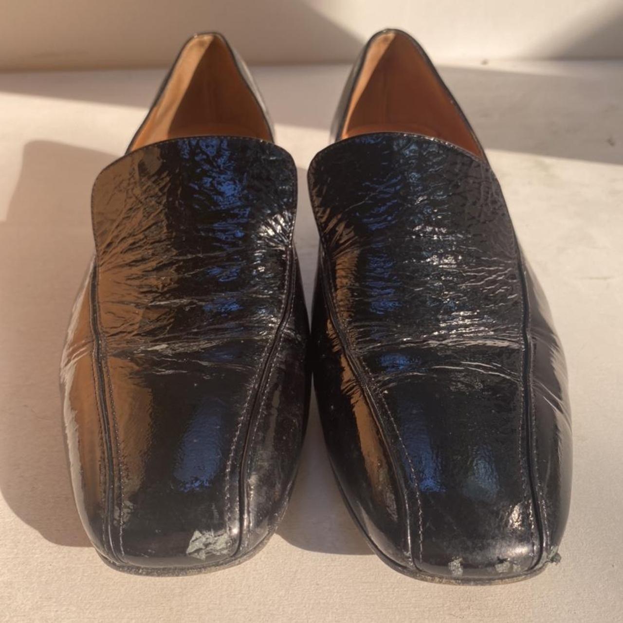 Rachel Comey Cheater Flat in Black Patent Leather.... - Depop