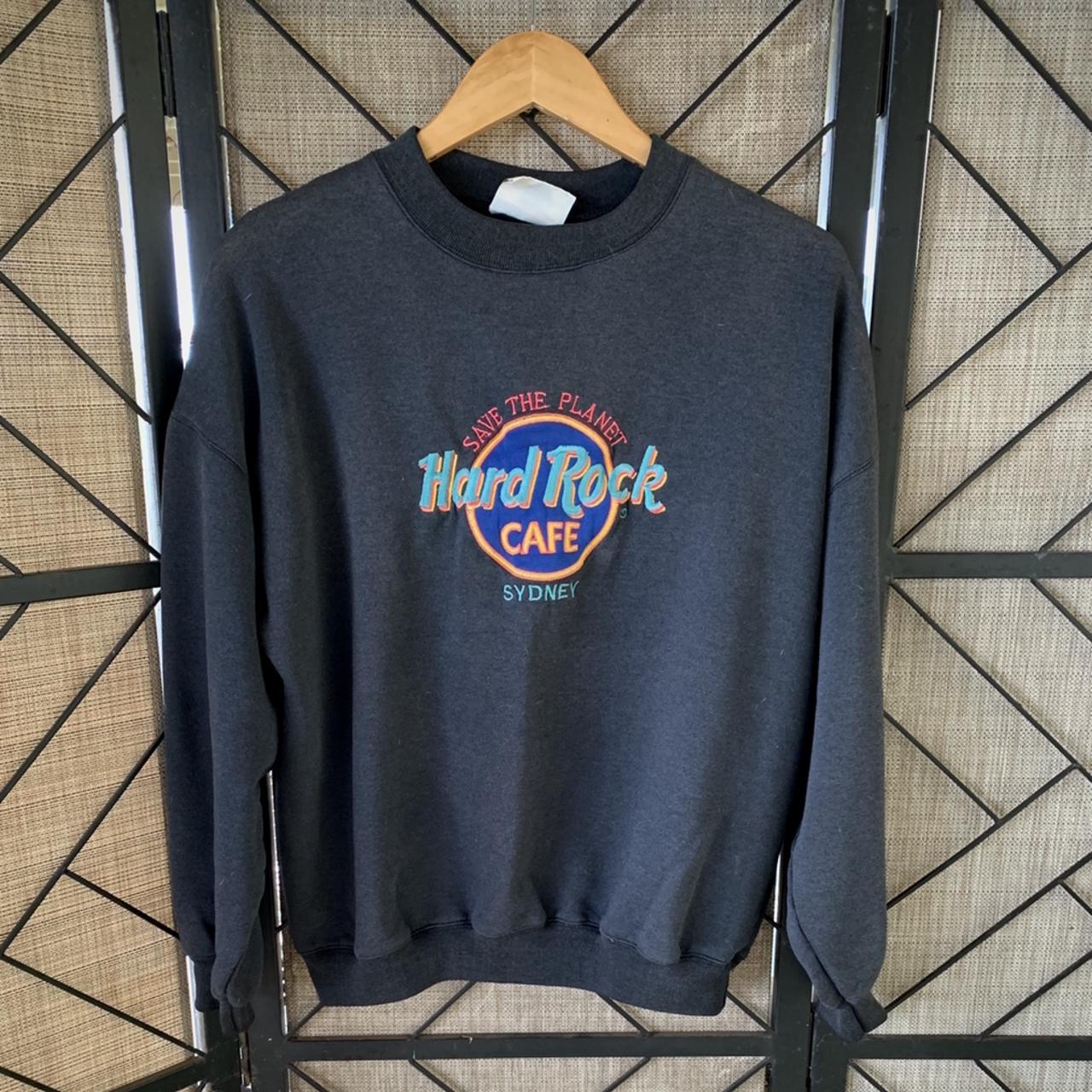 save the planet hard rock cafe sweatshirt