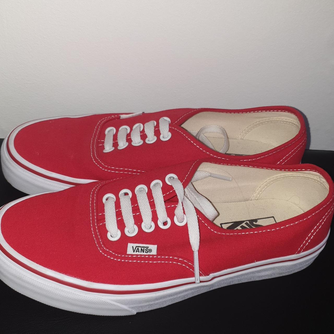 red vans size 6