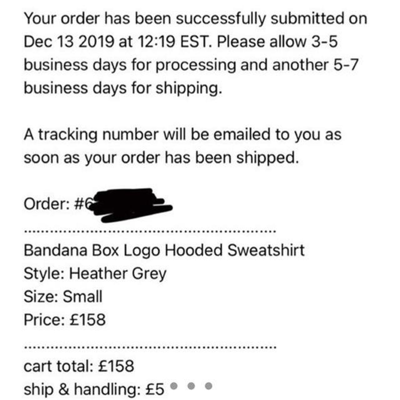 Supreme Bandana Box Logo Hooded Sweatshirt Heather - Depop