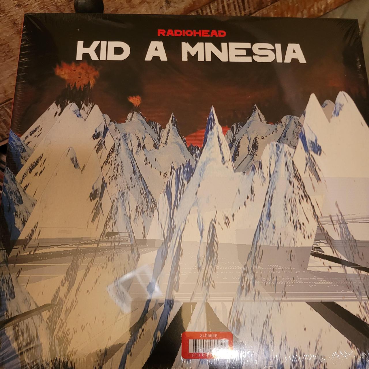 Radiohead Kid A Mnesia 3 x LP Red Vinyl Limited... Depop