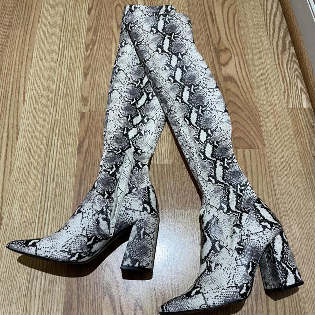 snakeskin boots steve madden