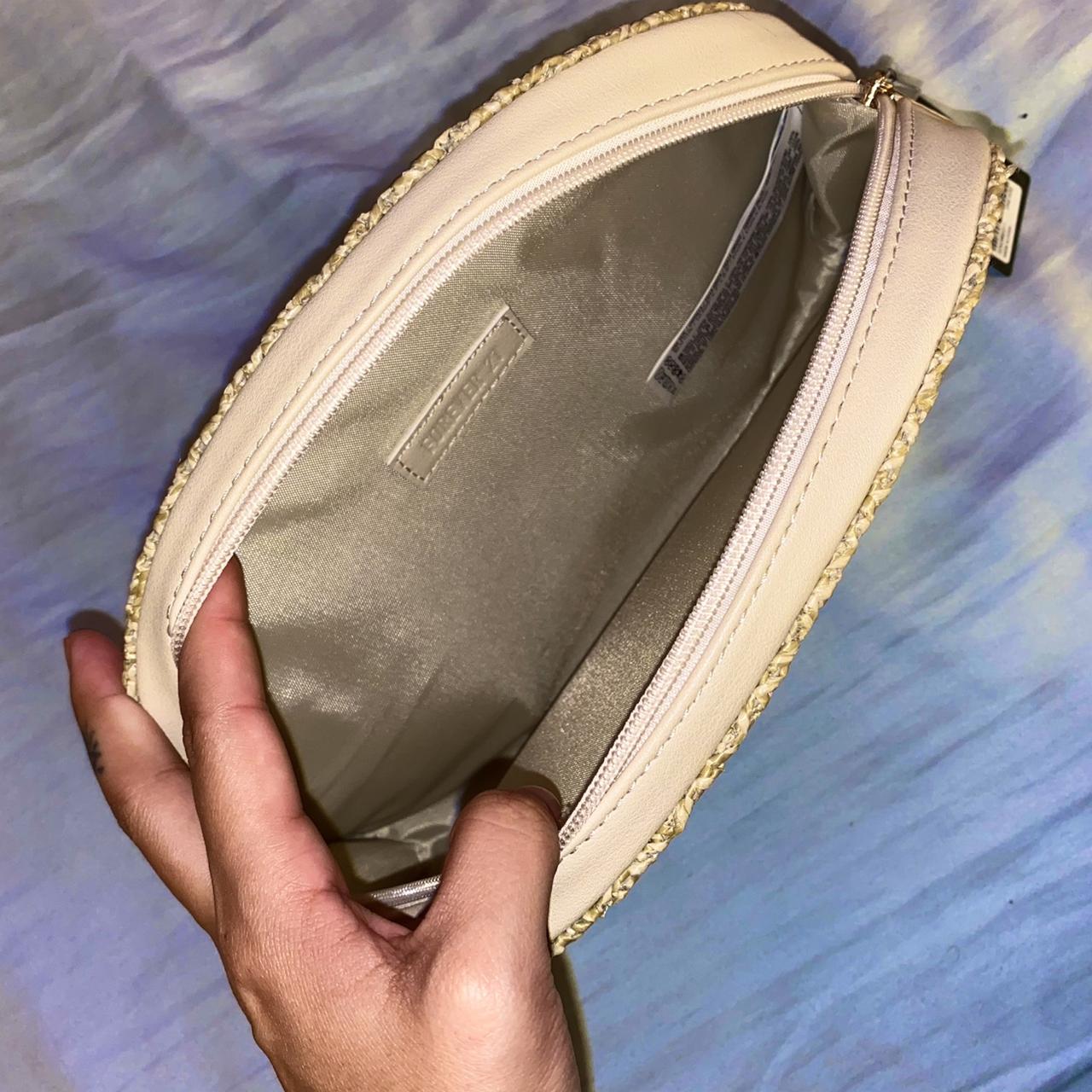 Boho faux bamboo clutch purse from Forever 21 Never