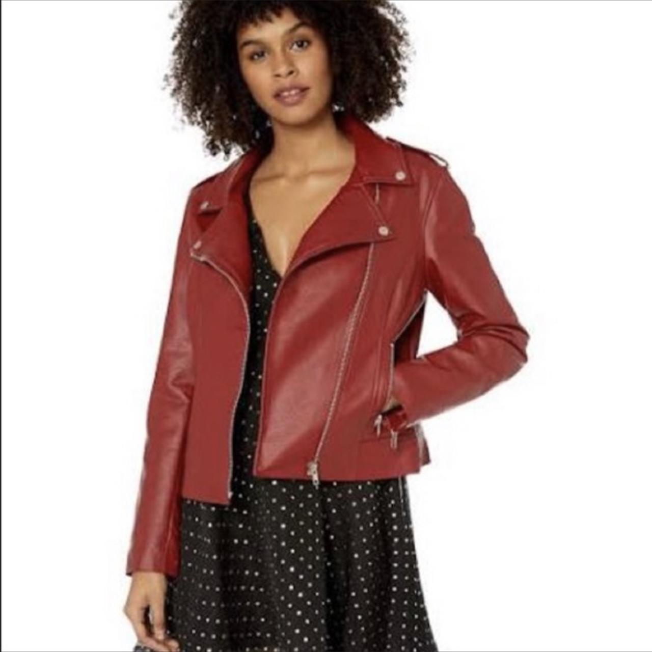 Bb dakota beverly 2024 thrills faux leather jacket