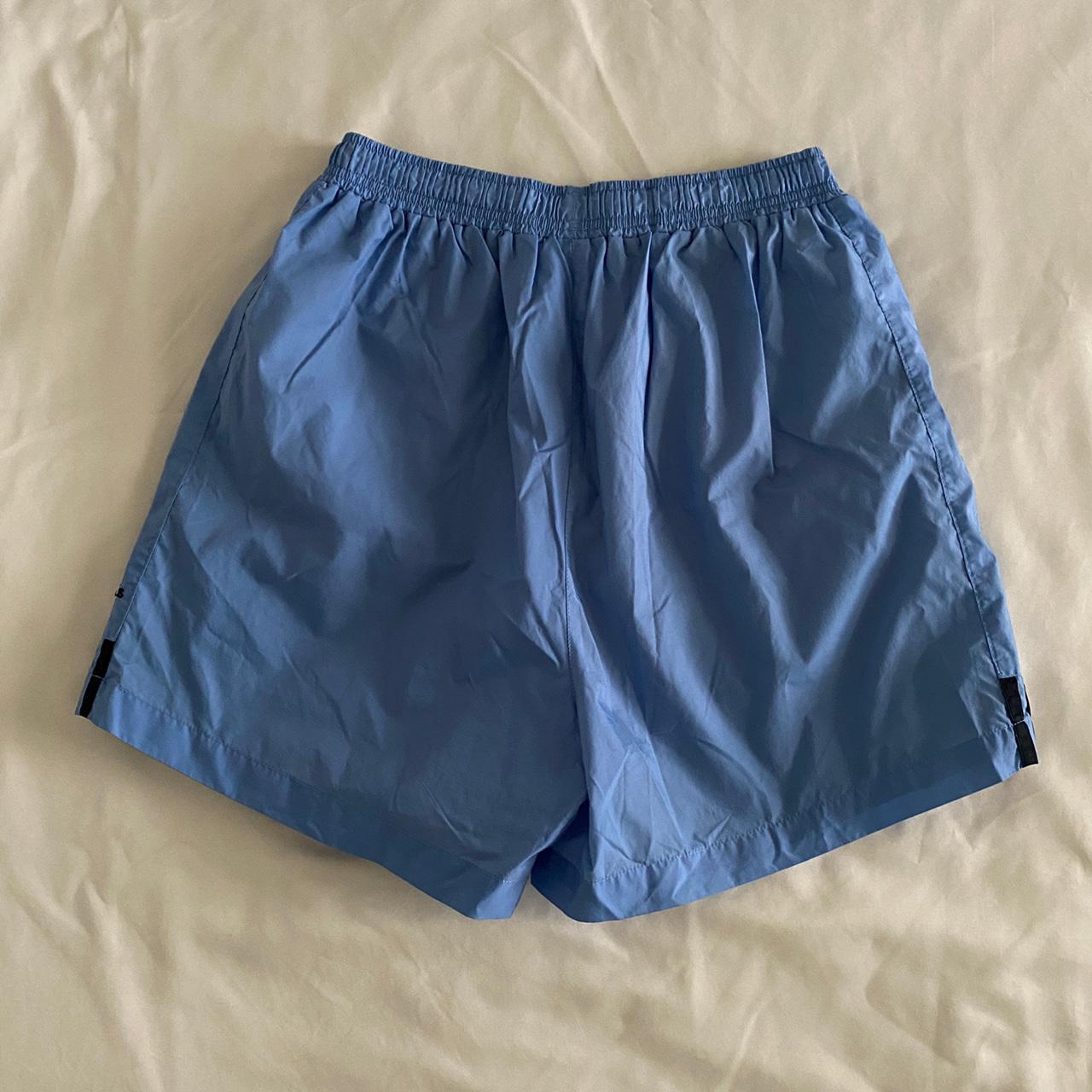 Blue Vintage Adidas Shorts | the tag has been ripped... - Depop