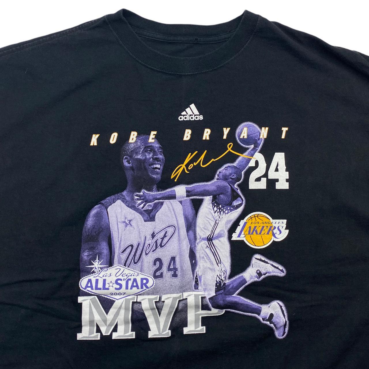 Adidas Kobe Bryant Los Angeles Lakers t shirt. - Depop