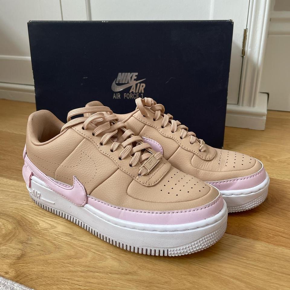 tan and pink af1