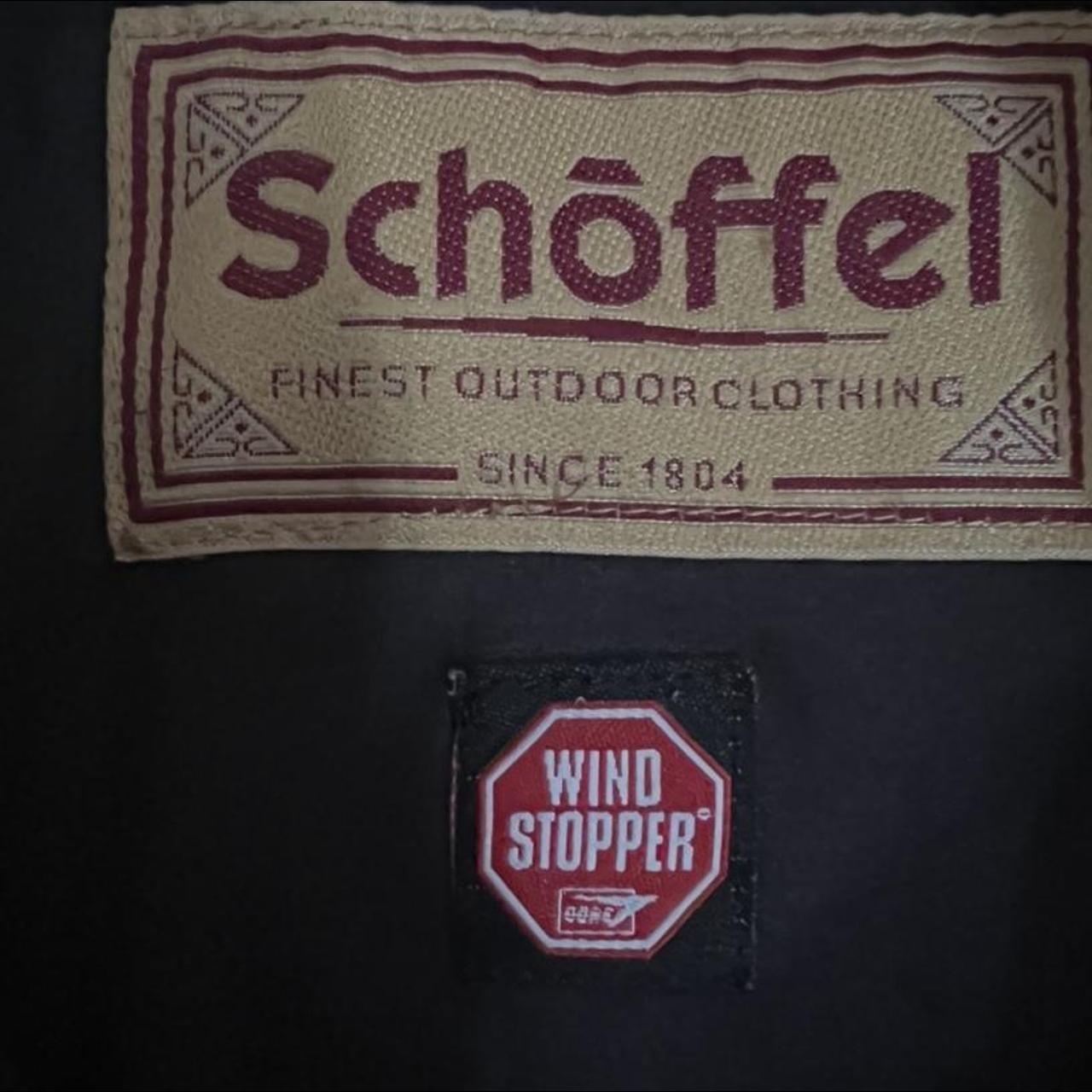 Schoffel Rutland wind stopper fleece dark olive worn... - Depop