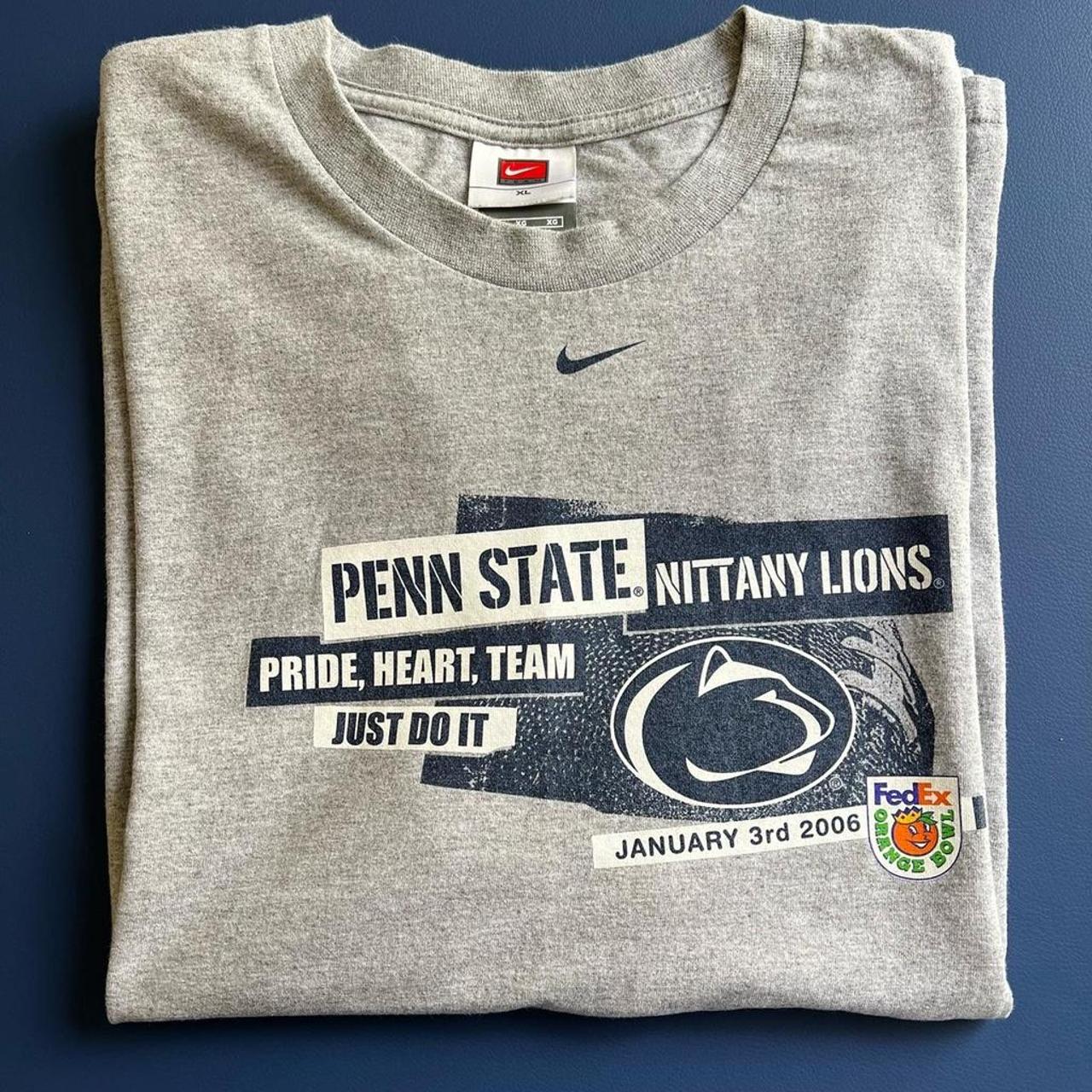 2006 Nike Team Penn State Fedex Orange Bowl Tshirt. Depop