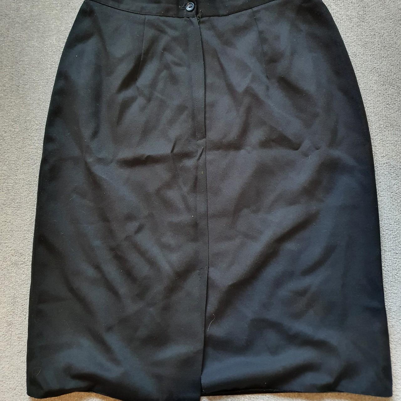 Vintage Dorothy Perkins Black Skirt - Size... - Depop