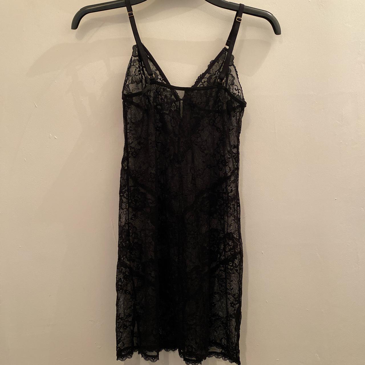 Ann summers Cleo Lace Chemise in black (night dress)... - Depop