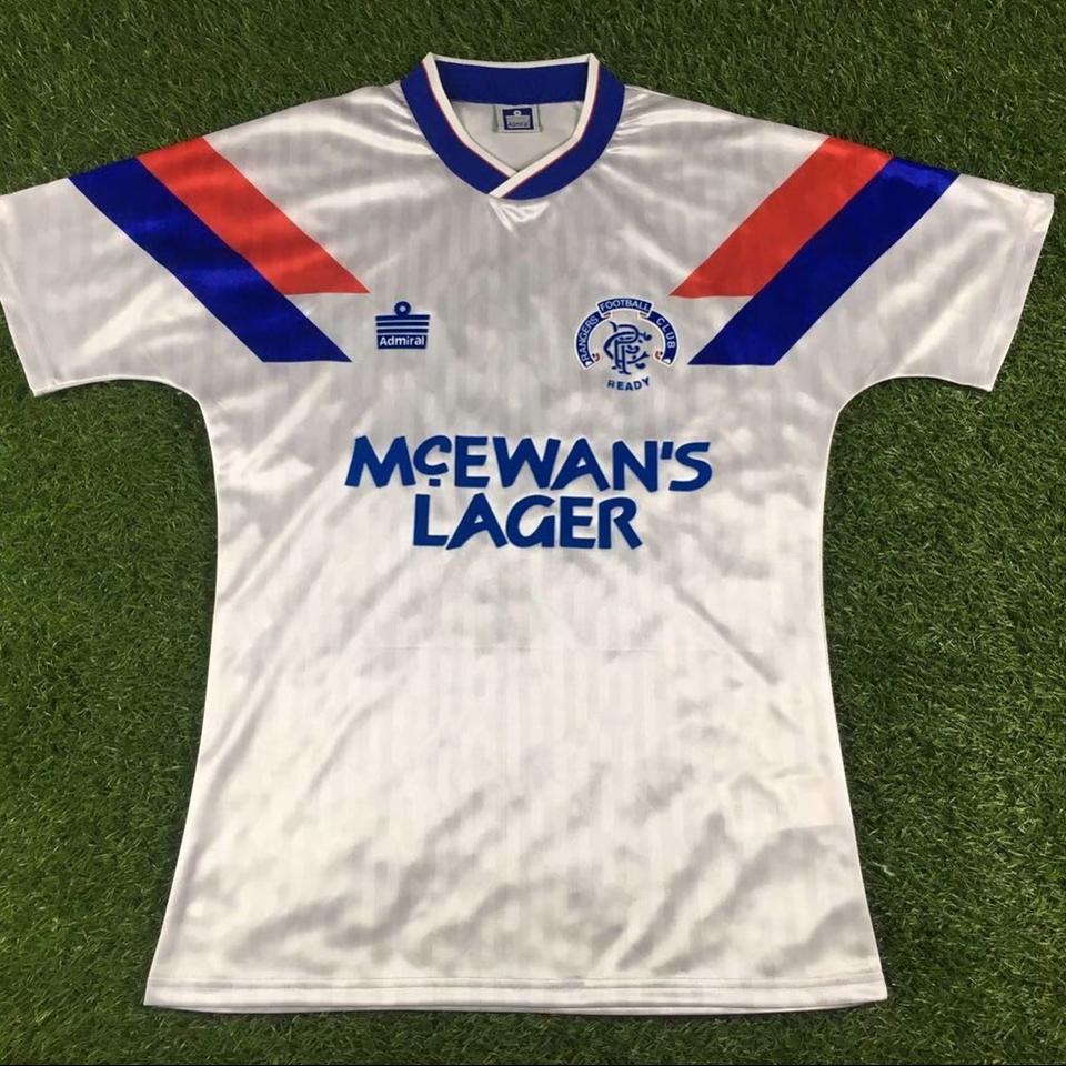 Vintage Rangers FC Football Shirt 100% authentic - Depop