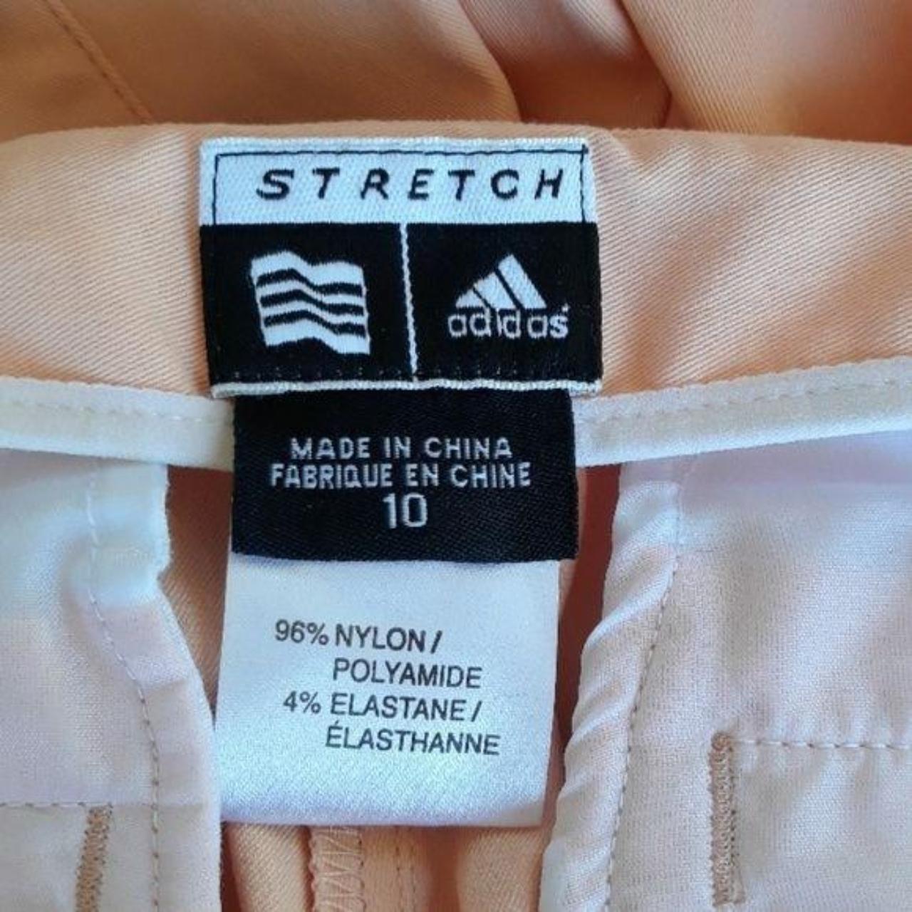 Melon colored low rise Stretch Crop Golf Pants with... Depop