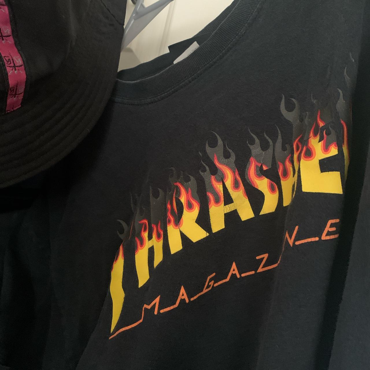 thrasher bbq flame