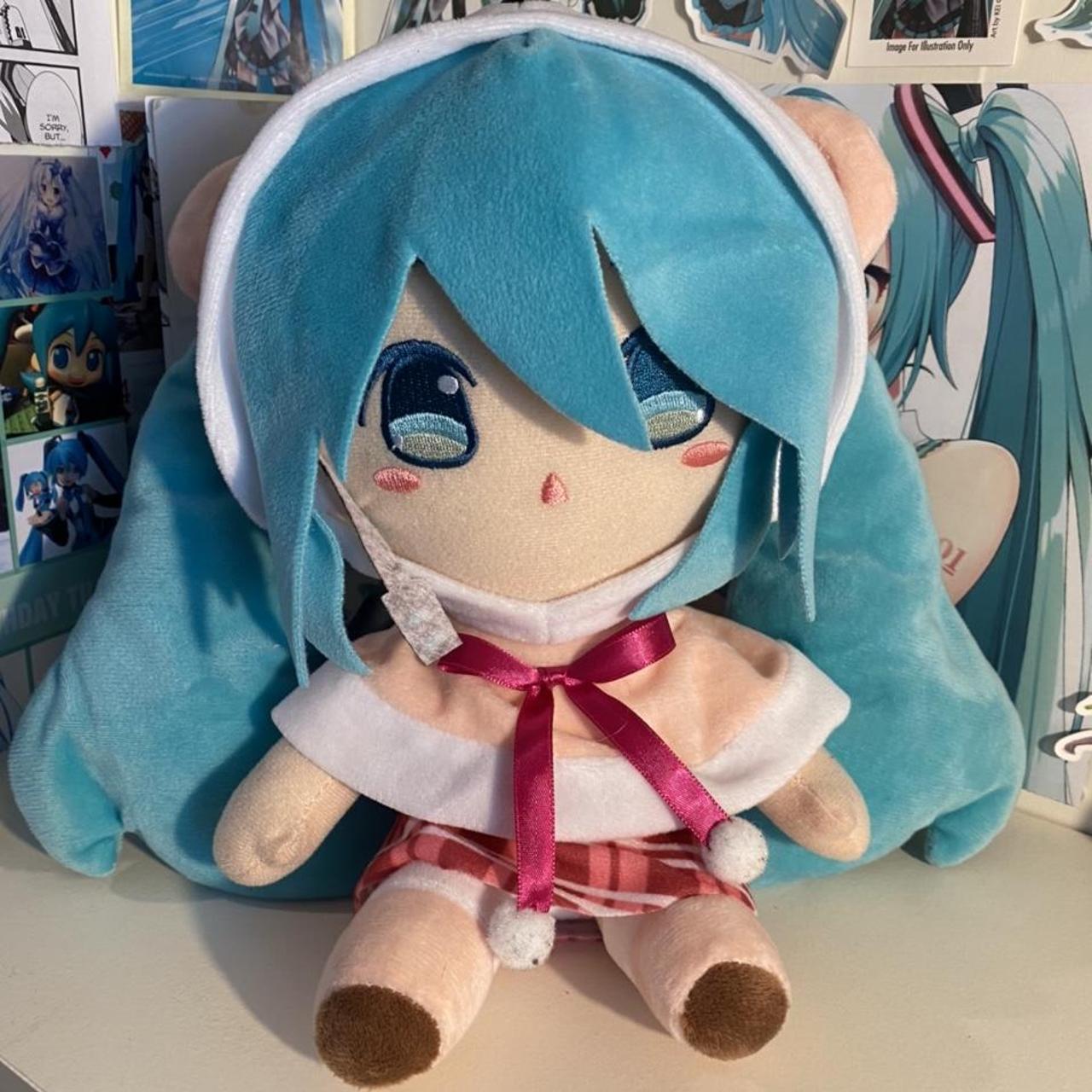 Vocaloid - Hatsune Miku - Plush Mascot - Winter ver.... - Depop