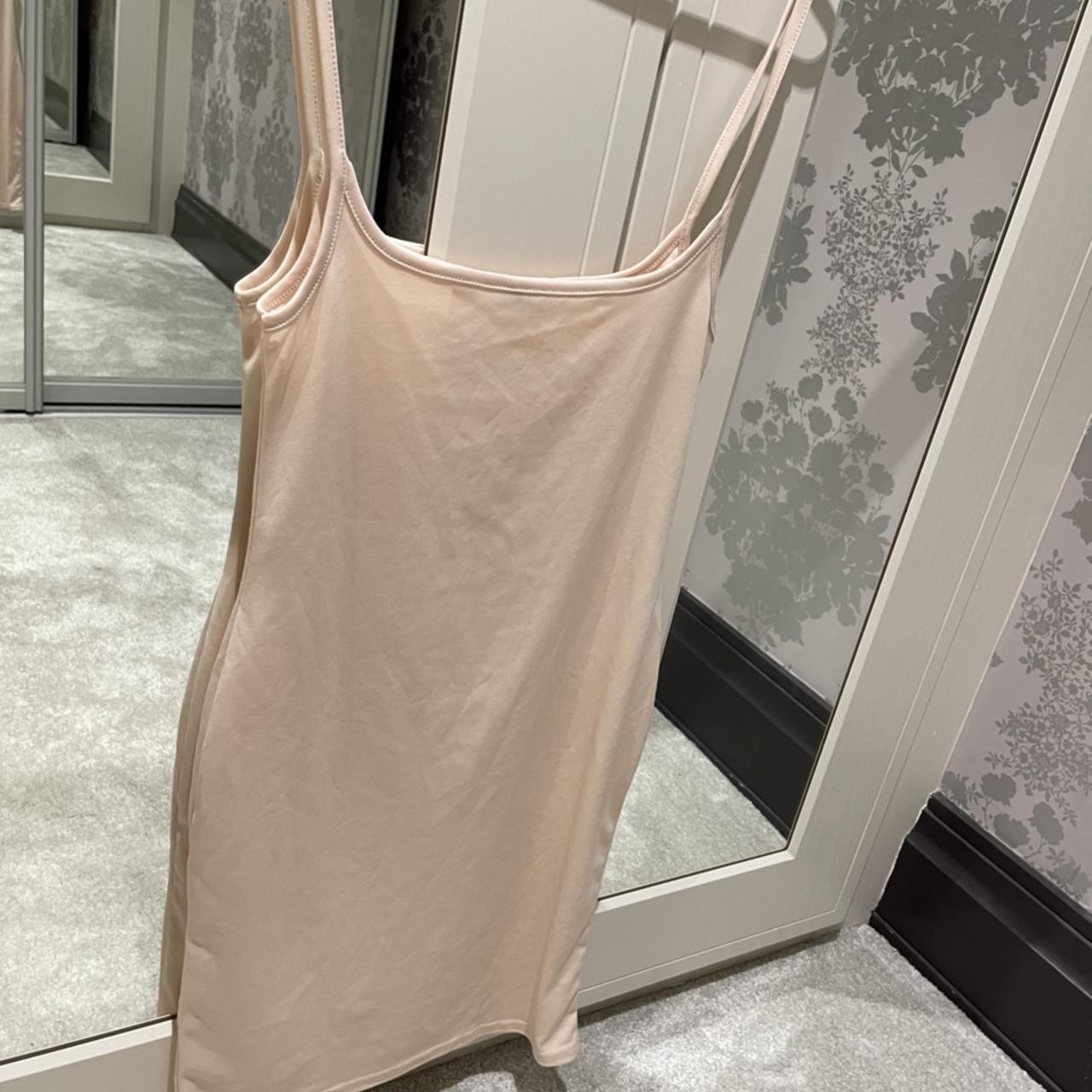 Missguided very pale pink mini dress fits sizes... Depop
