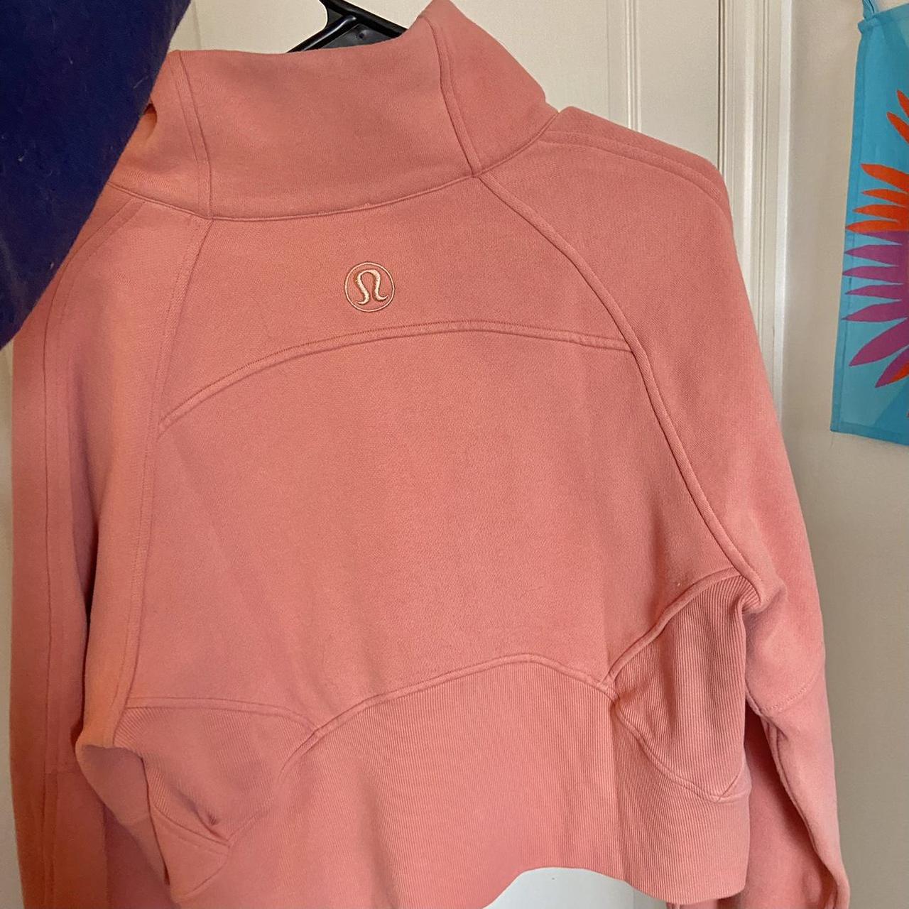Lululemon scuba hoodie xs/s Coral color Open to offers - Depop
