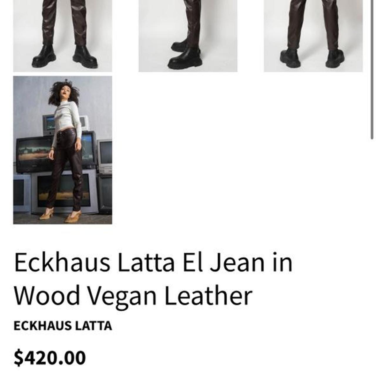 Eckhaus Latta Men's Black and Brown Trousers (4)