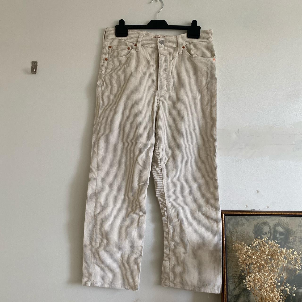 levi's ribcage off white