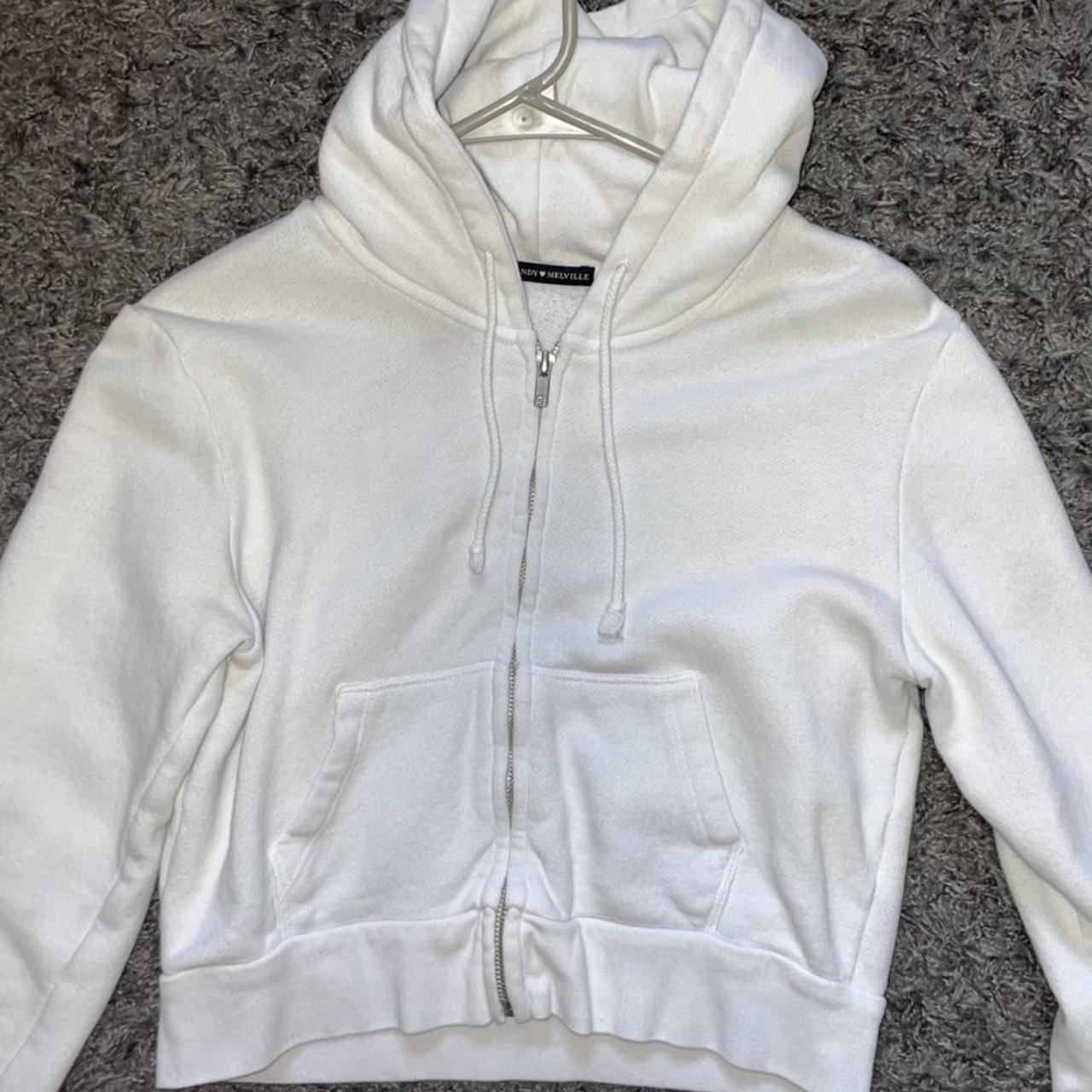 brandy melville crystal moletom com capuz dupe