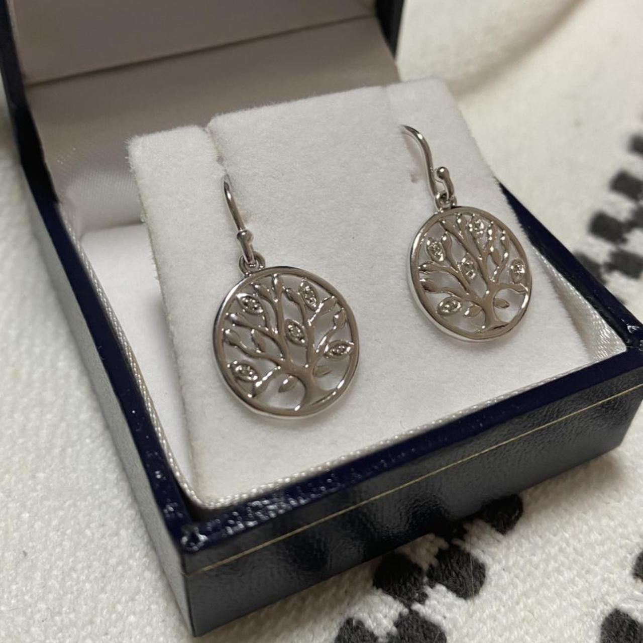 Silver earrings prouds Clearance