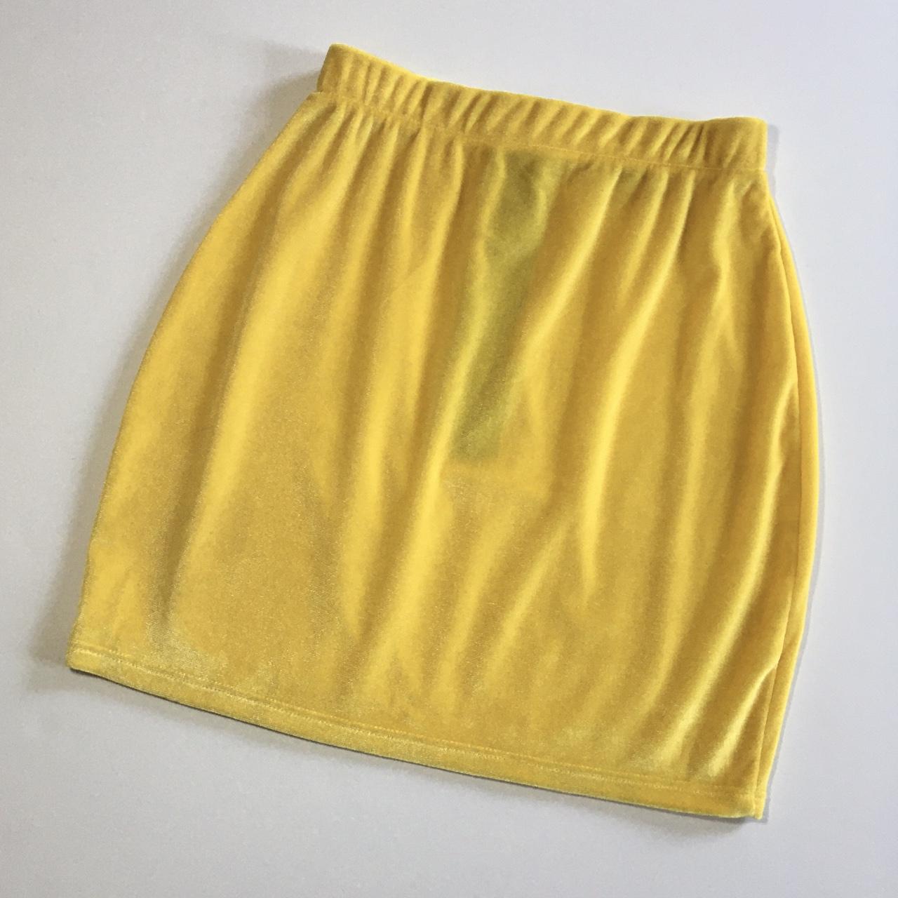 Urban Outfitters Women's Yellow Skirt