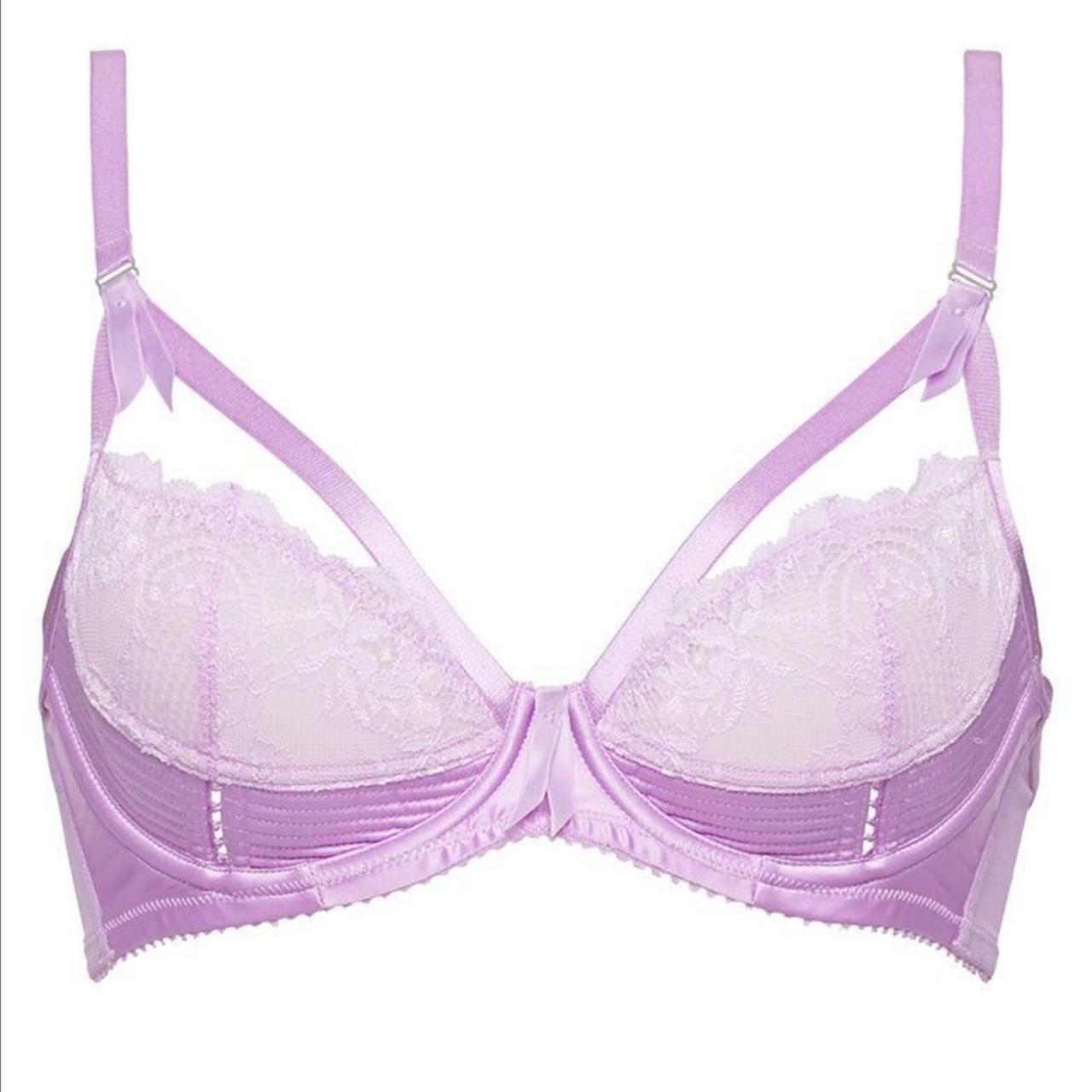 Dita Von Teese lingerie Madame X Lilac underwire... - Depop