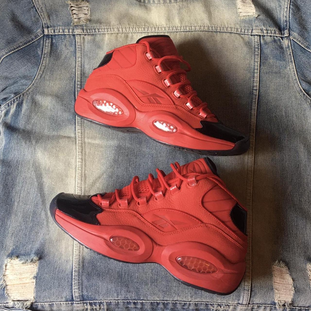 Reebok The Question buy Mid (Scarlet): Size 10