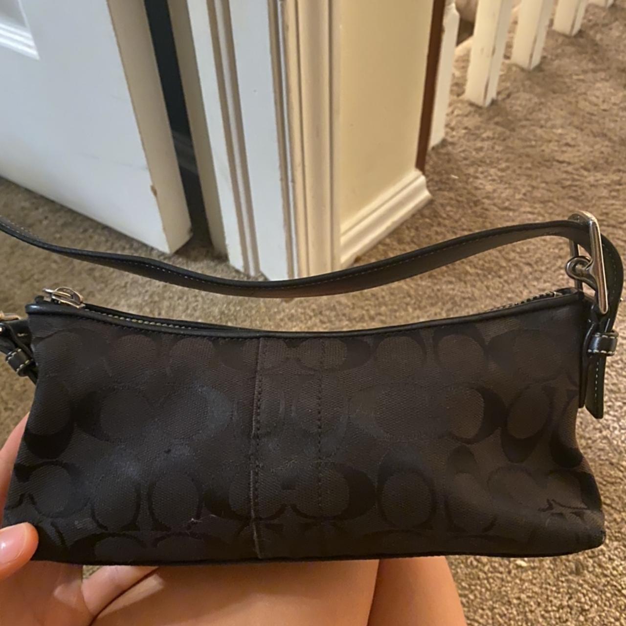 Coach small sale purse black