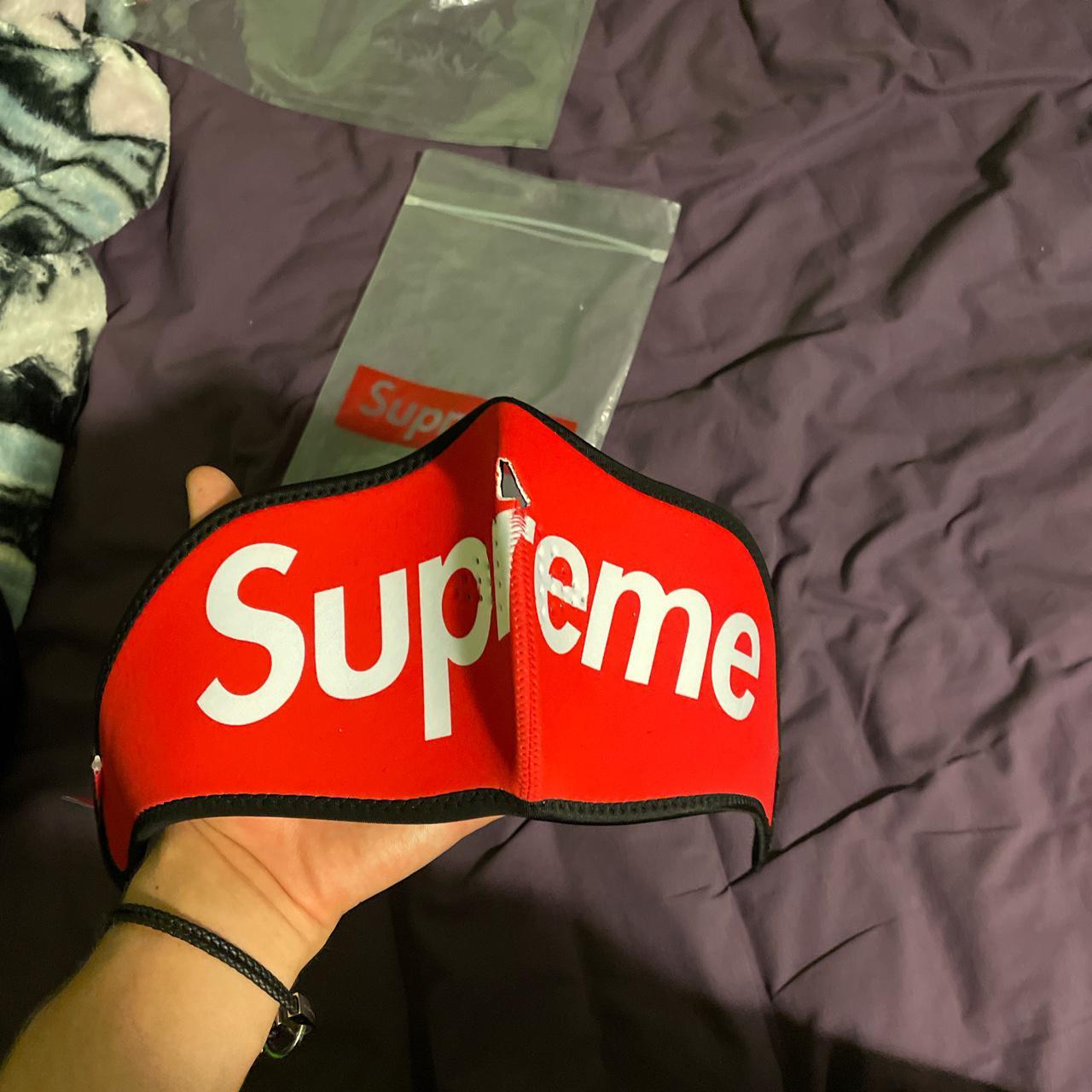 🔴 SUPREME BLACK NEOPRENE FACE MASK 🔴 - clothing & accessories