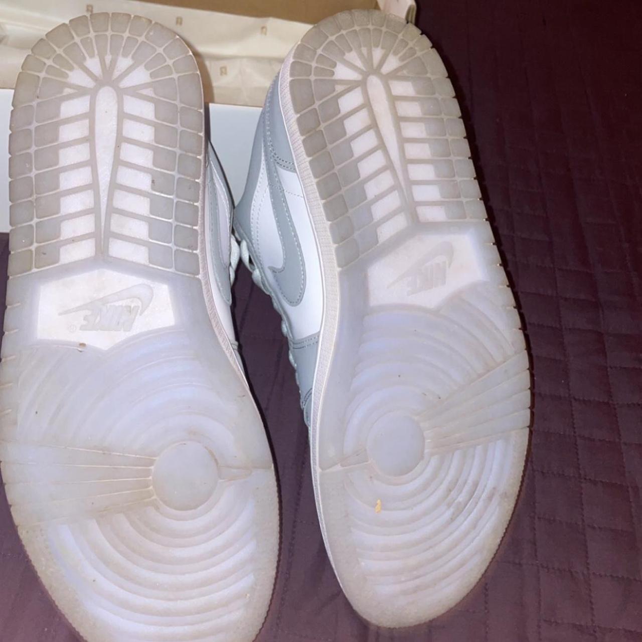 mens jordan 1 low wolf grey