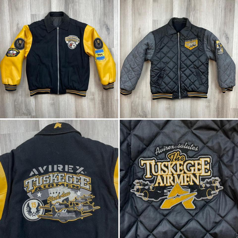 tuskegee airmen avirex jacket