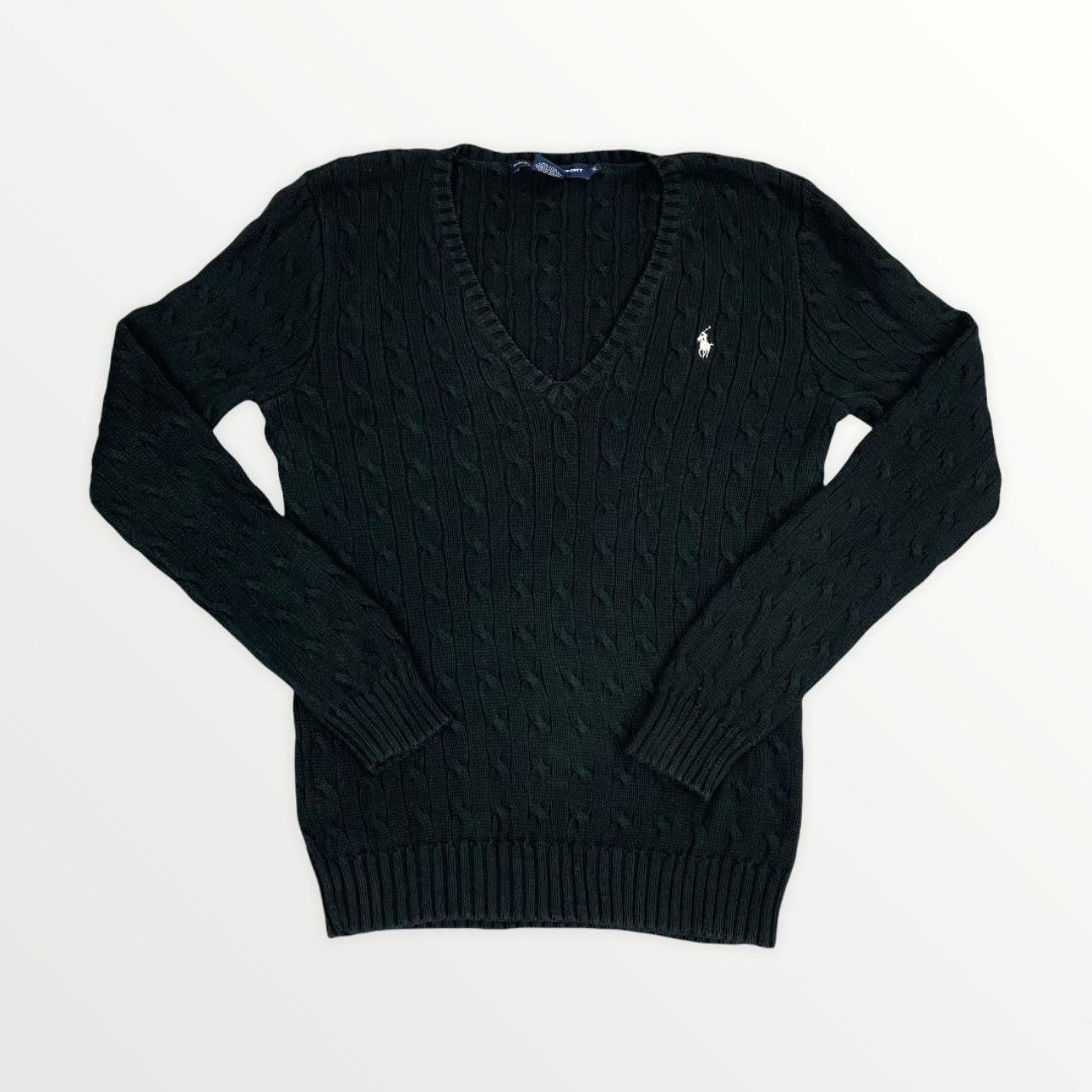 ralph lauren sport cable knit sweater