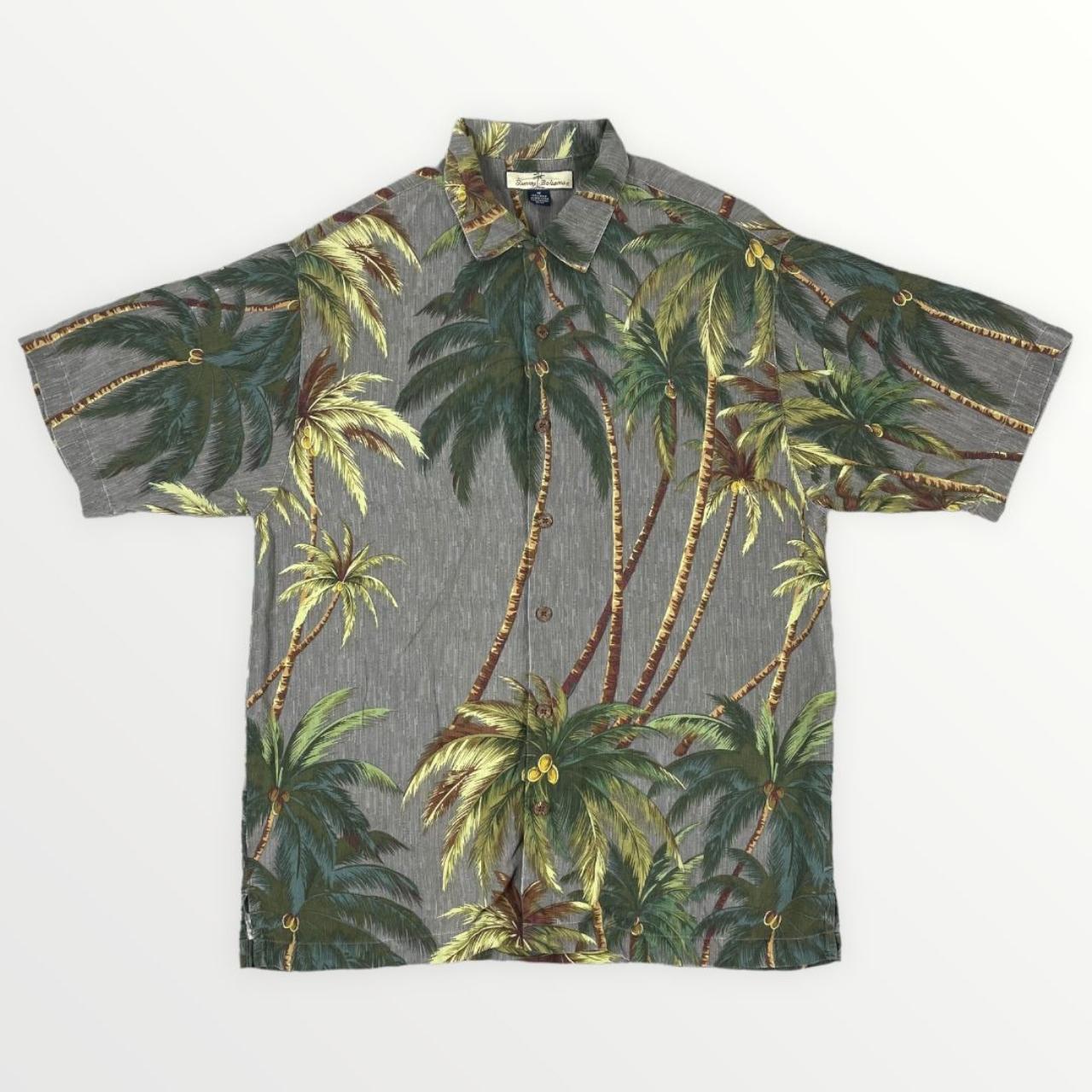 Tommy Bahama Relax 100 Silk All Over Print Palm... Depop