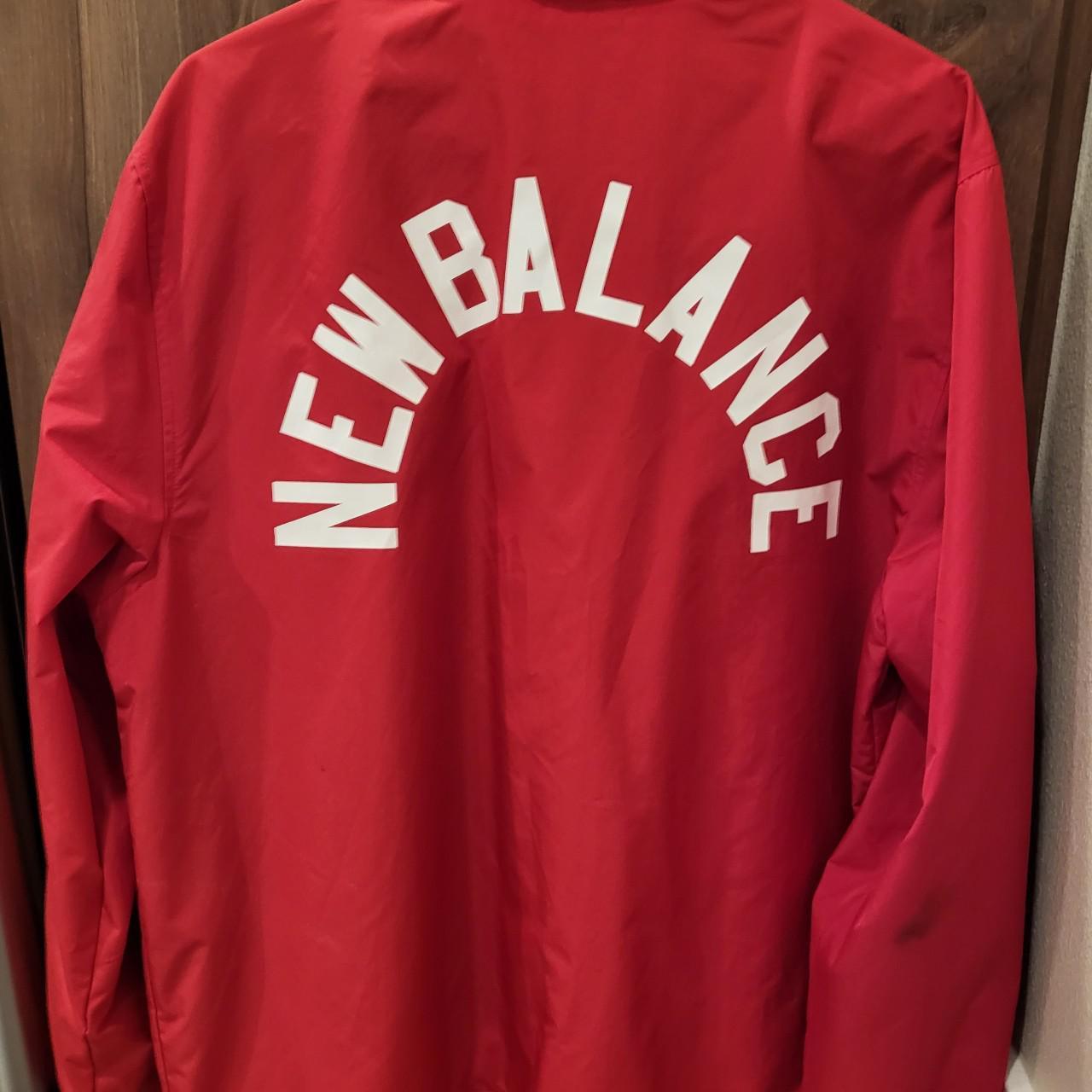 new balance red jacket
