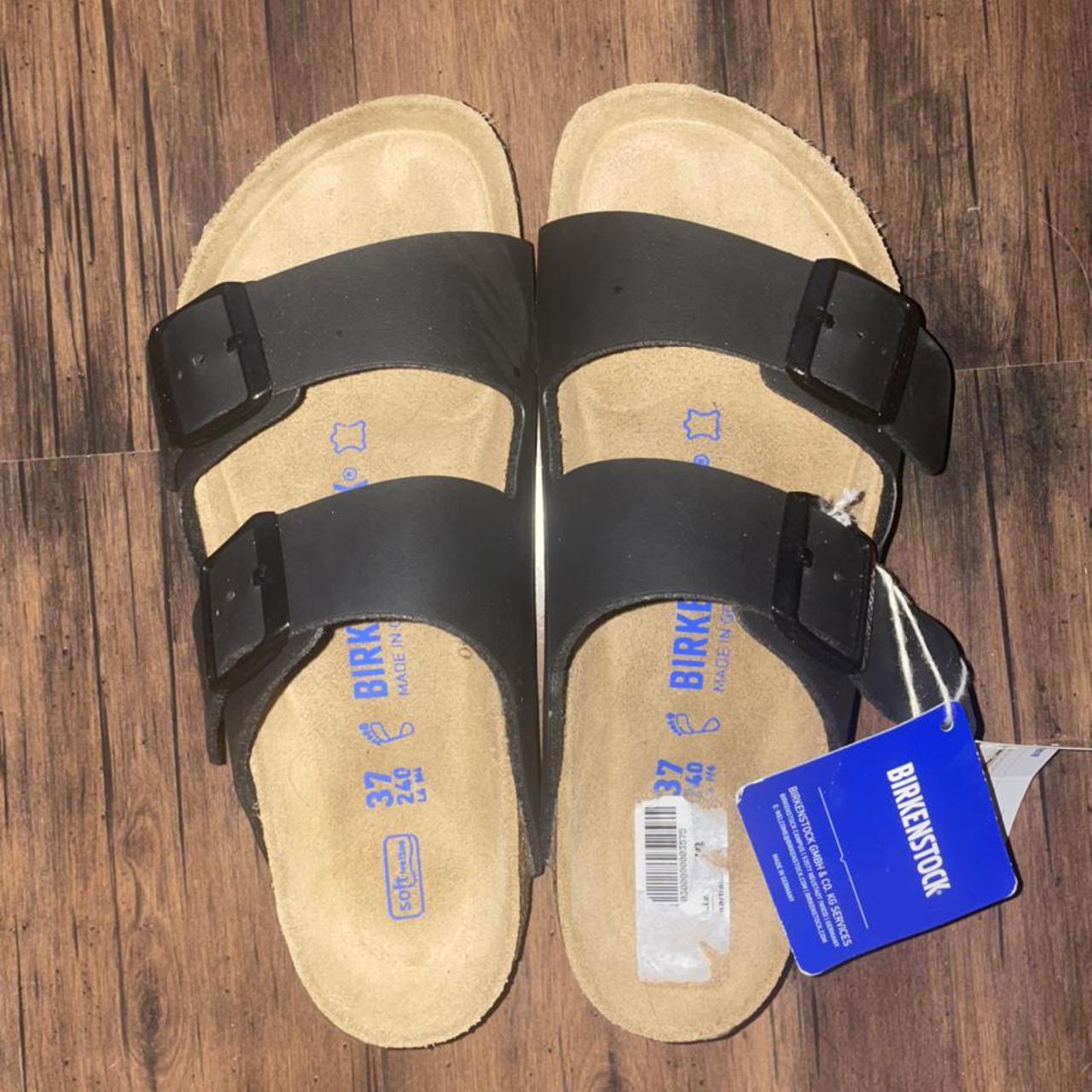 BRAND NEW WITH TAGS ARIZONA BIRKENSTOCK Size 37... - Depop