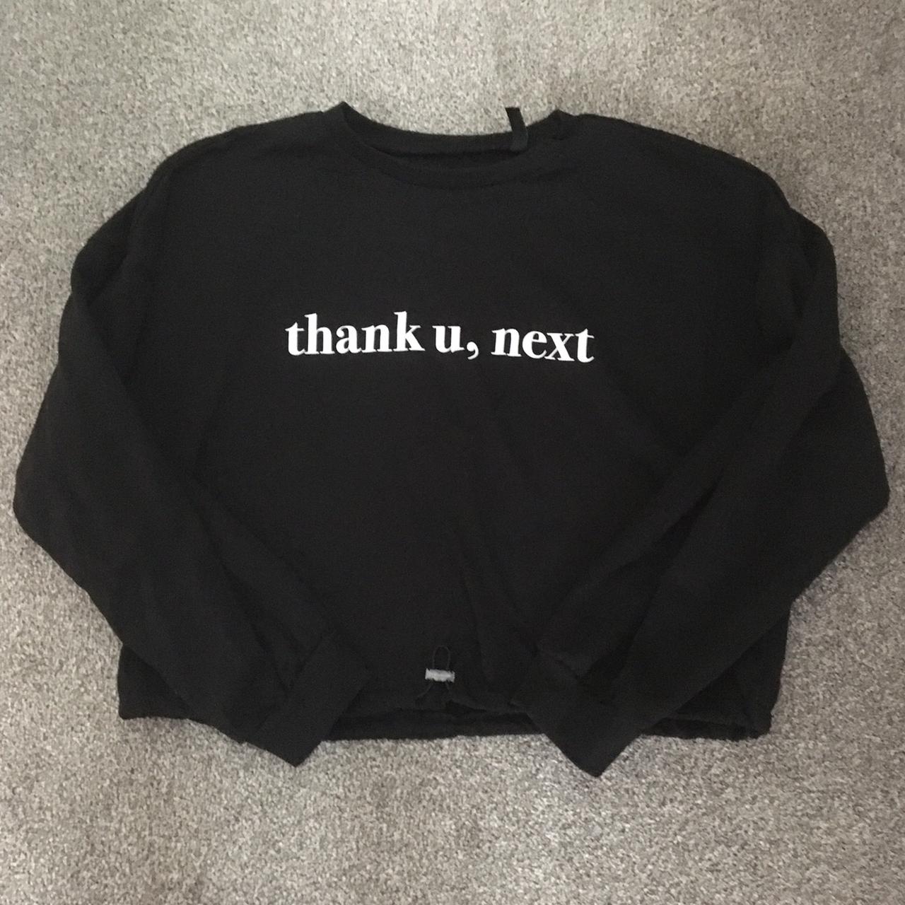 thank you next sweatshirt