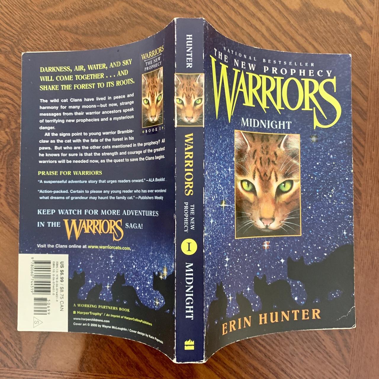 book: 🌙 midnight by erin hunter 🌚 warriors / warrior - Depop