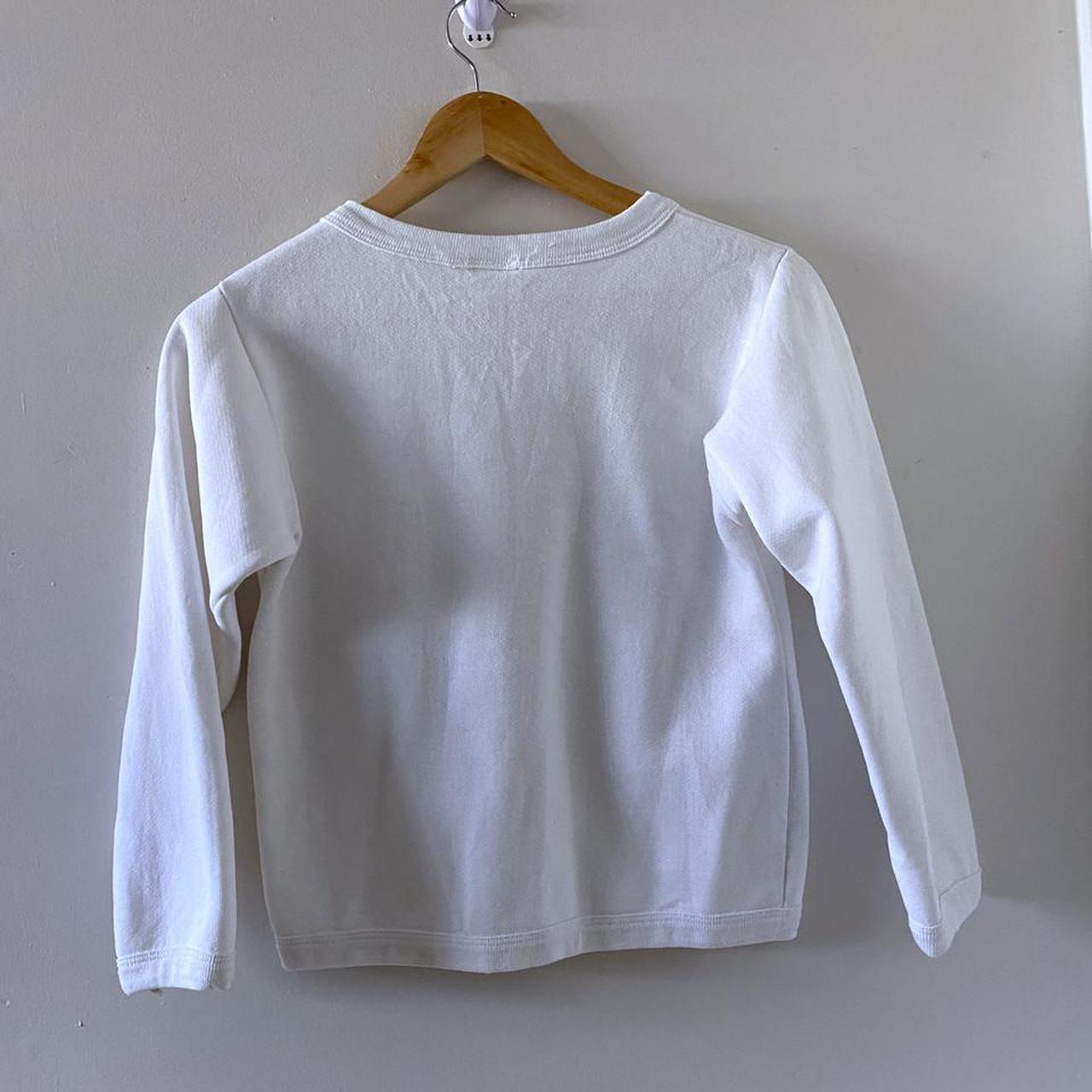 Disney Women's White Sweatshirt (4)