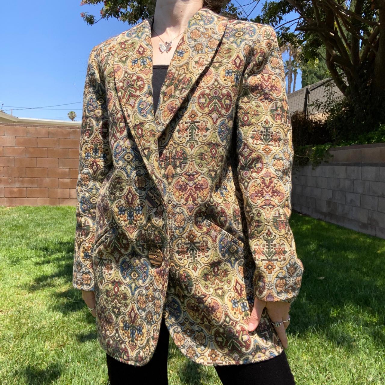 tapestry blazer