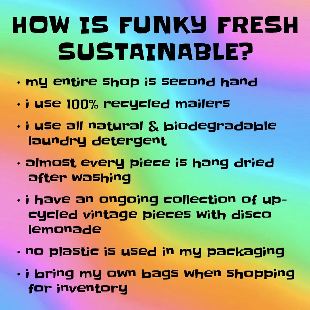 being a sustainable seller & person is extremely... Depop