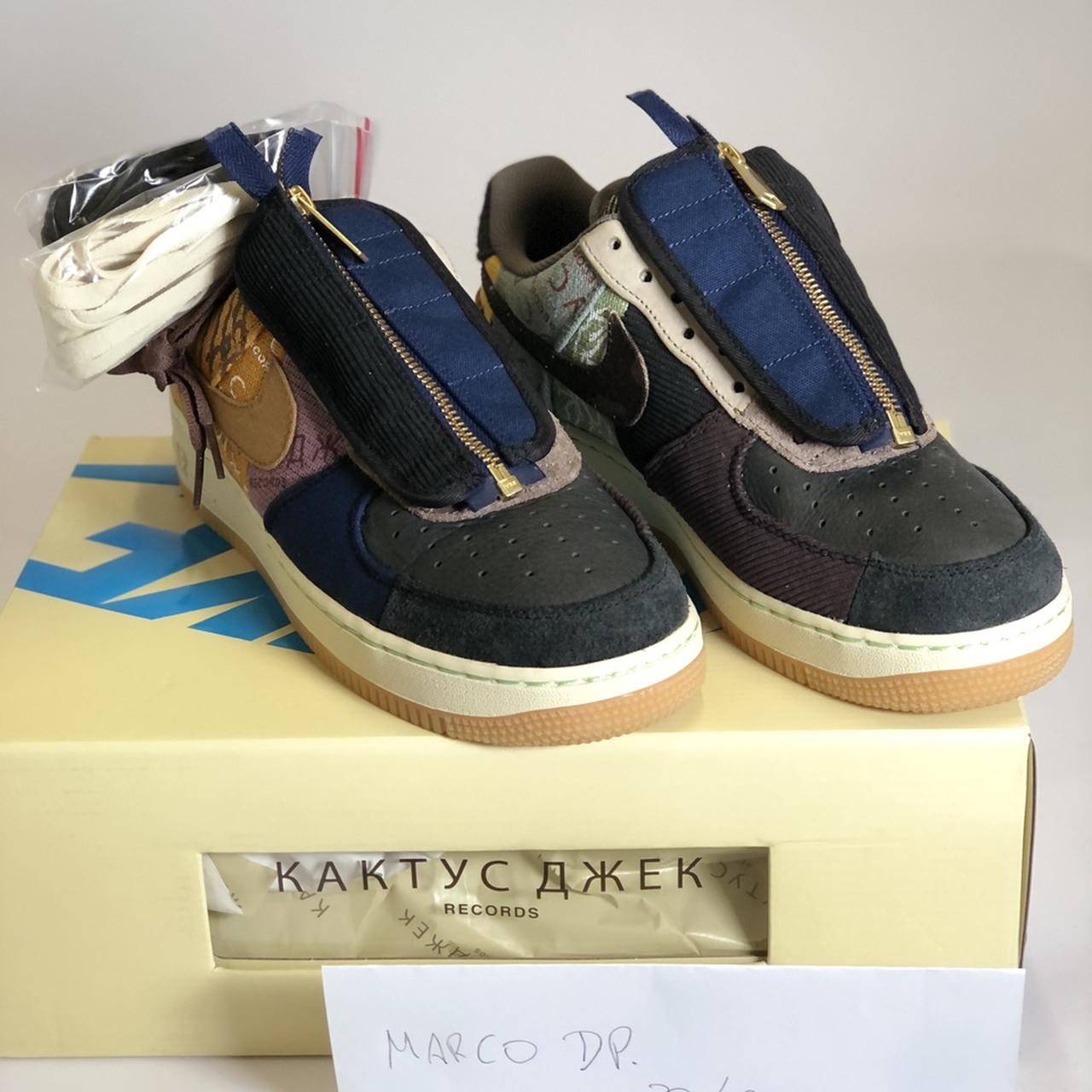 Travis scott air force best sale 1 fossil