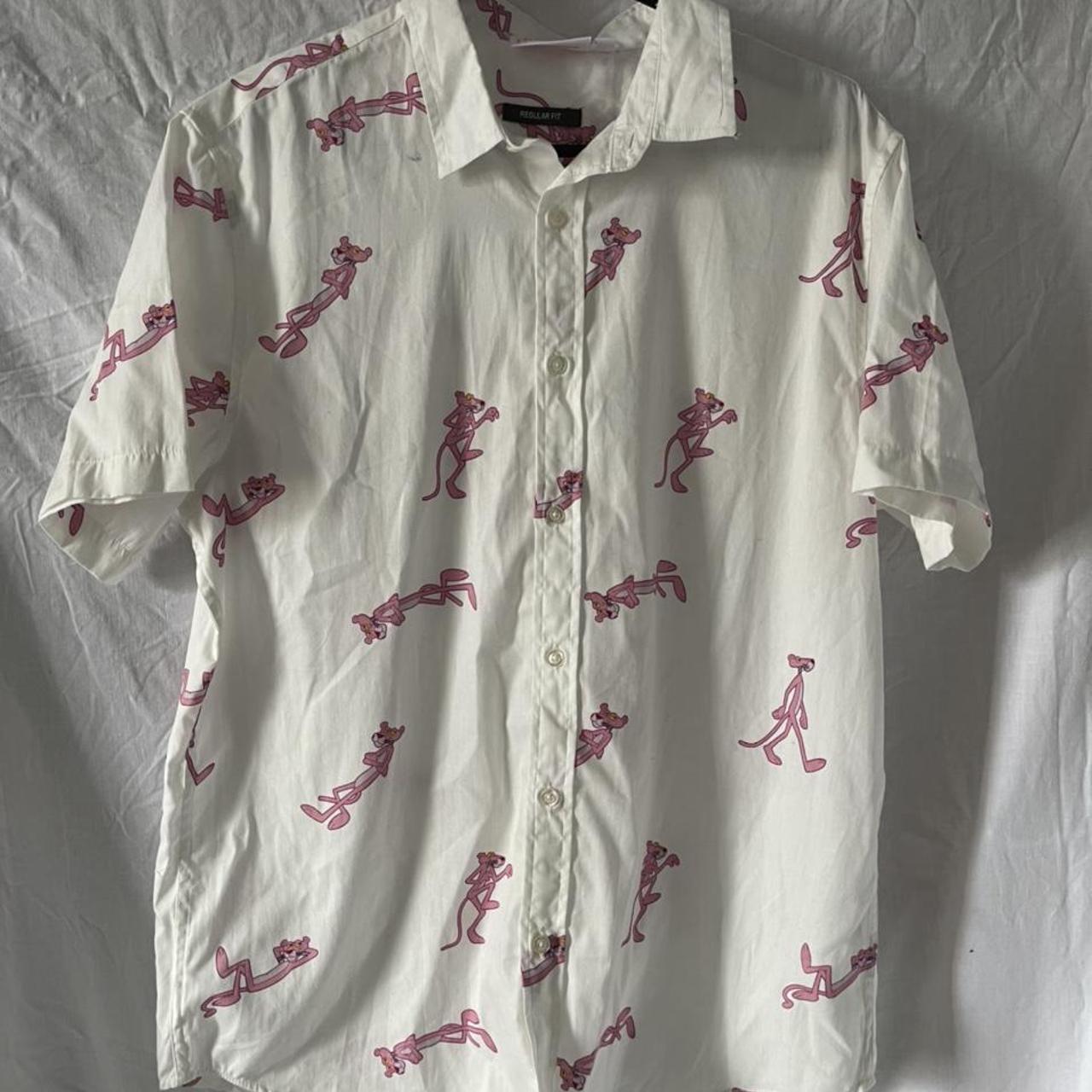 Pink Panther button up All over