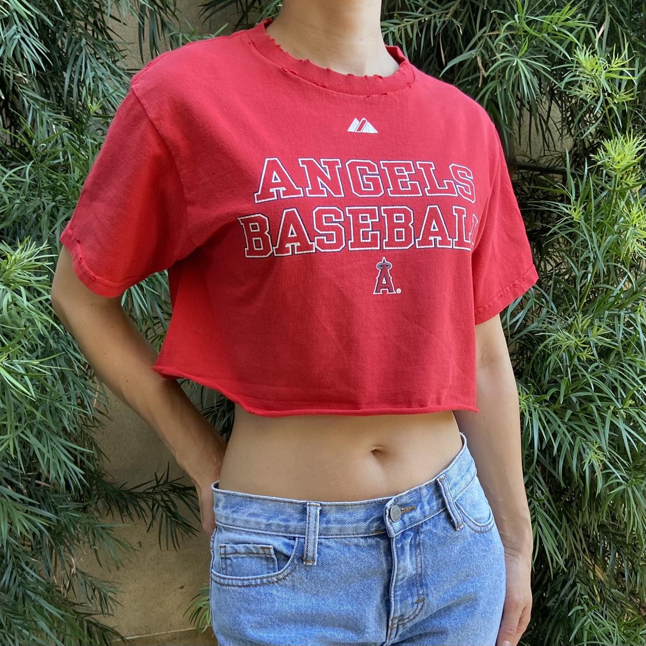 Majestic Athletic Los Angeles Angels Player T-Shirt - Depop